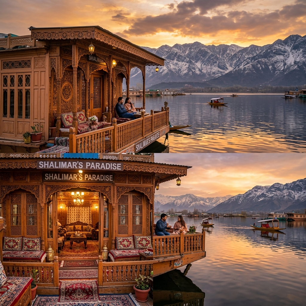 Luxury Dal Lake Houseboat Package